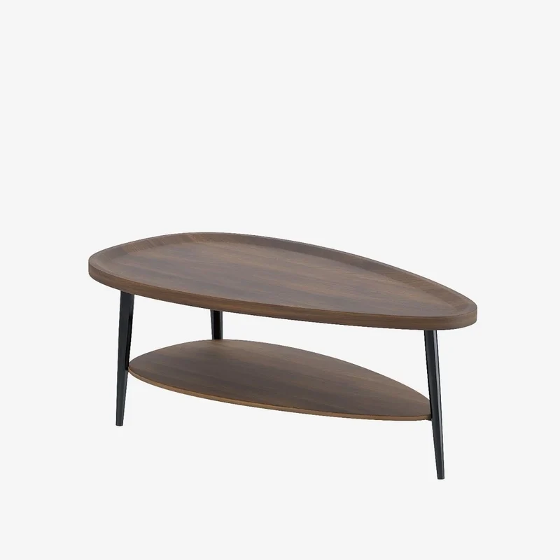 Table basse triangle arrondi