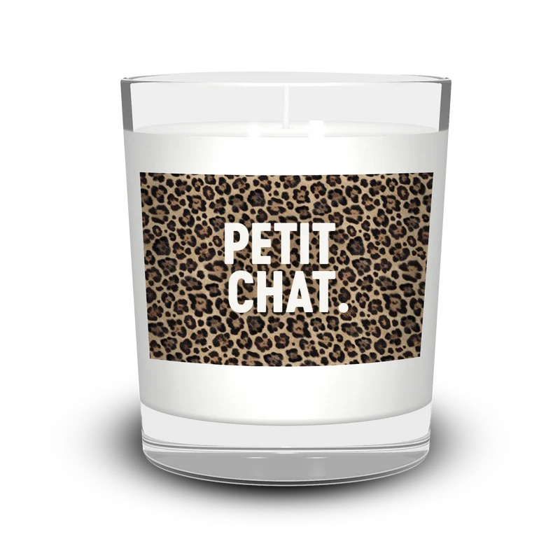 Bougie léopard Petit Chat