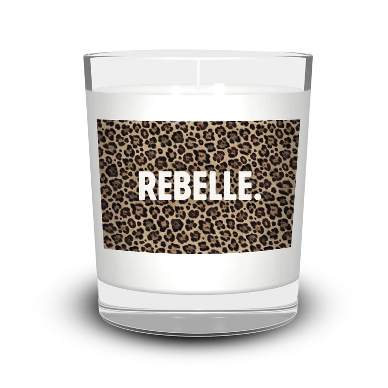 Bougie léopard Rebelle