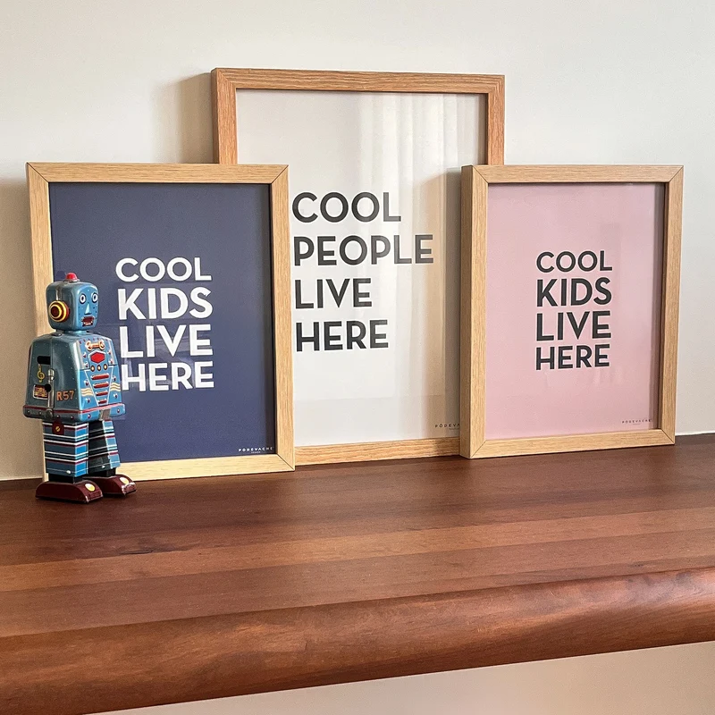 Affiche ou affiche encadrée Cool Kids