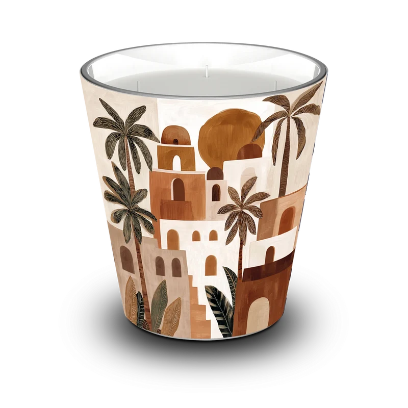 Bougie Parfumée Kasba - Vanille / Fève Tonka / Patchouli
