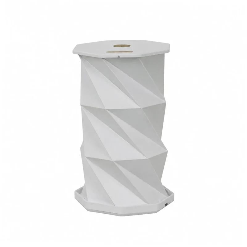 Lampe à poser Kami en papier blanc