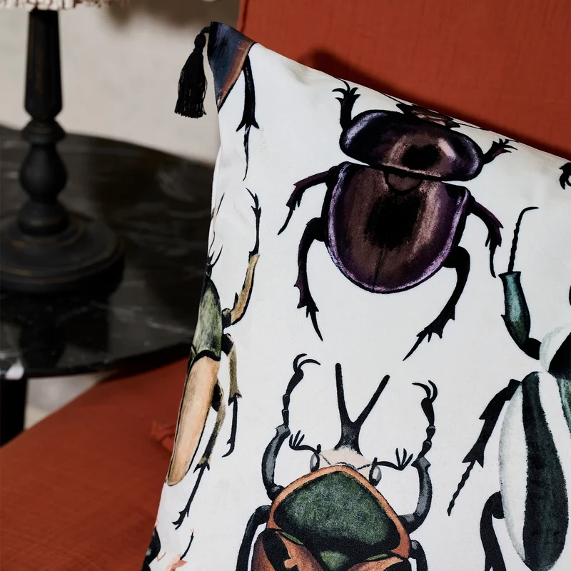 Coussin velours Arezzo