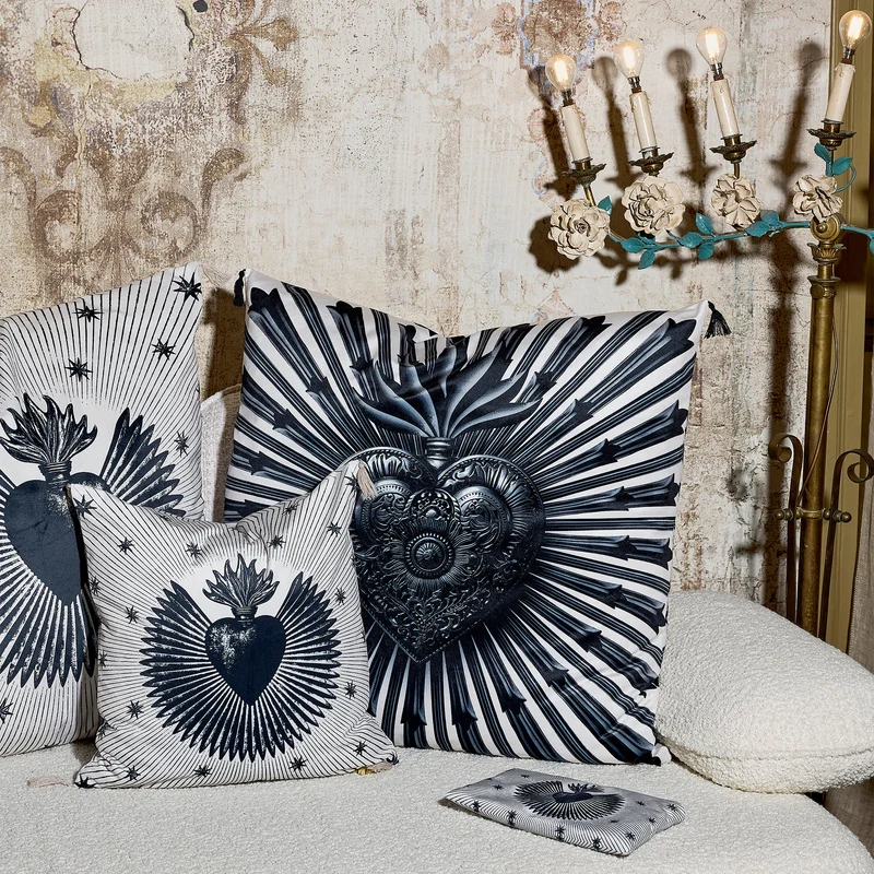 Coussin Velours Ex Voto Rocamadour