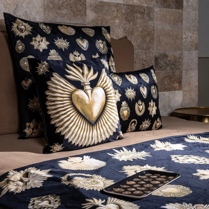 Coussin Velours Ex Voto St Emilion