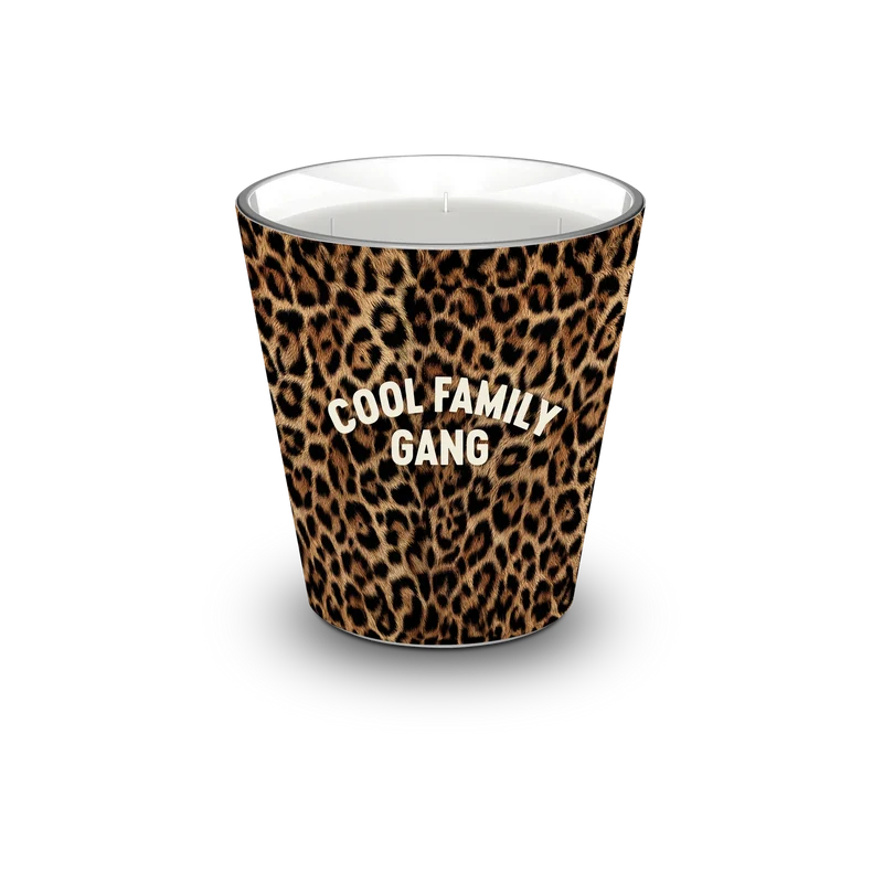 Bougie Parfumée Leo Cool Family - Santal / Vanille / Musc