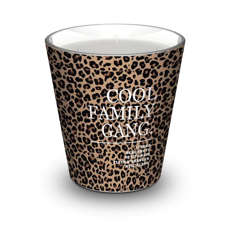 Bougie Parfumée Léopard Cool Family Gang