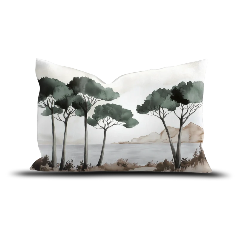 Coussin velours Strapouries