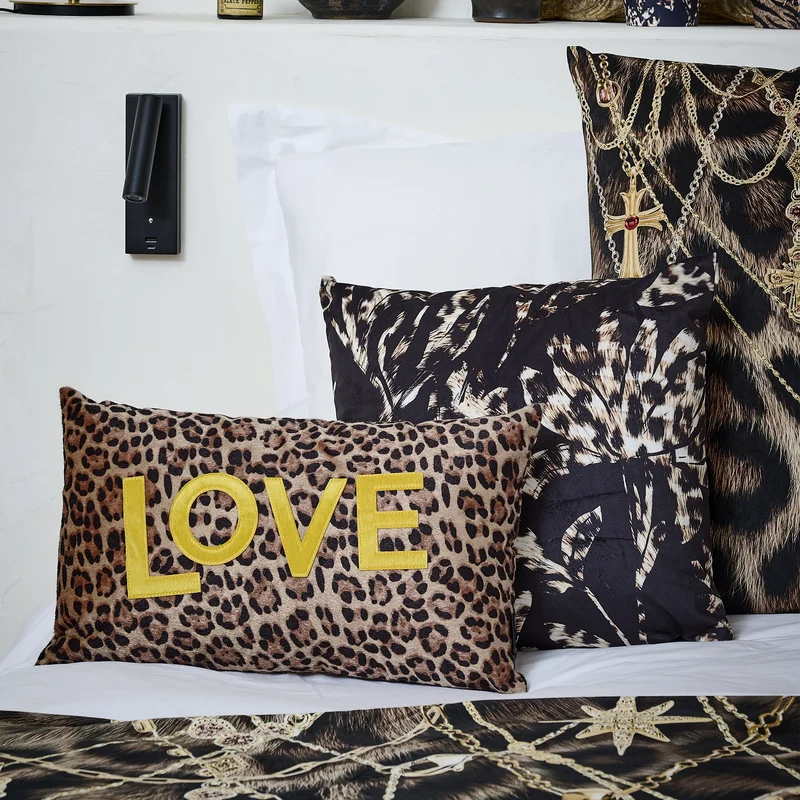 Coussin velours Ouro Preto