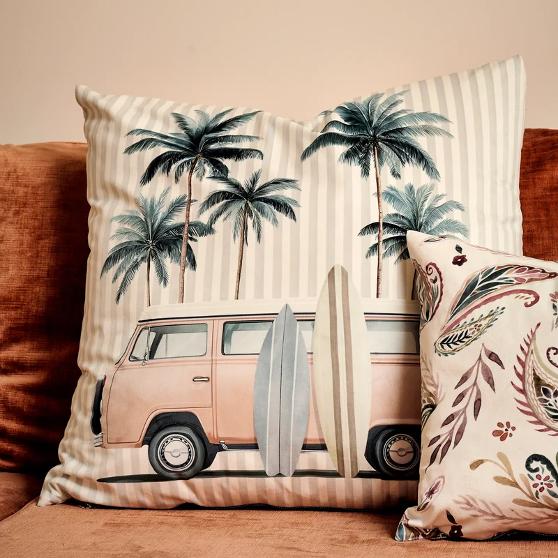 Coussin velours Tarascon