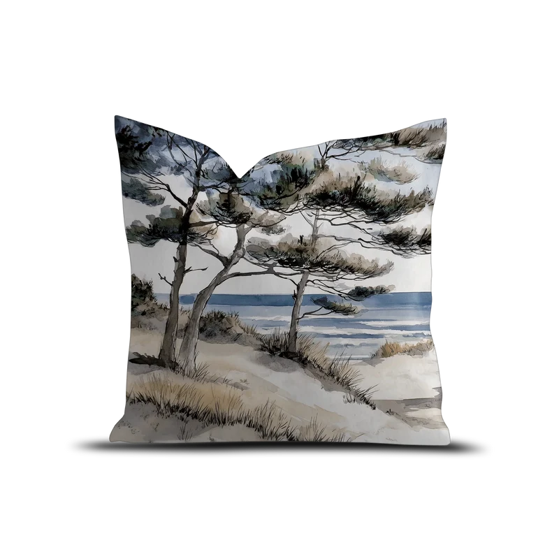Coussin velours Thirassia