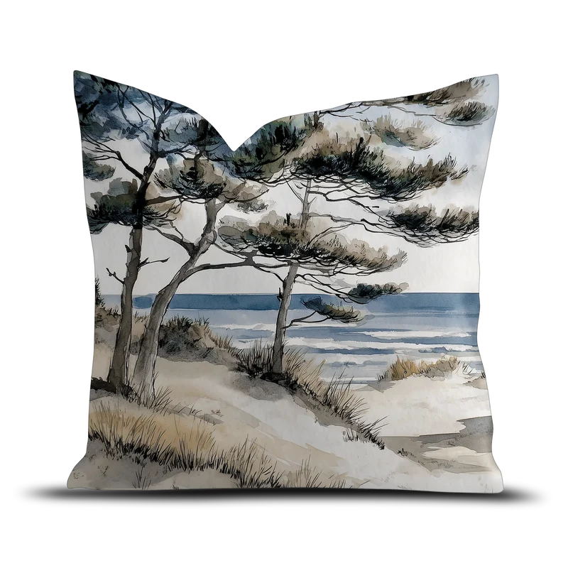 Coussin velours Thirassia