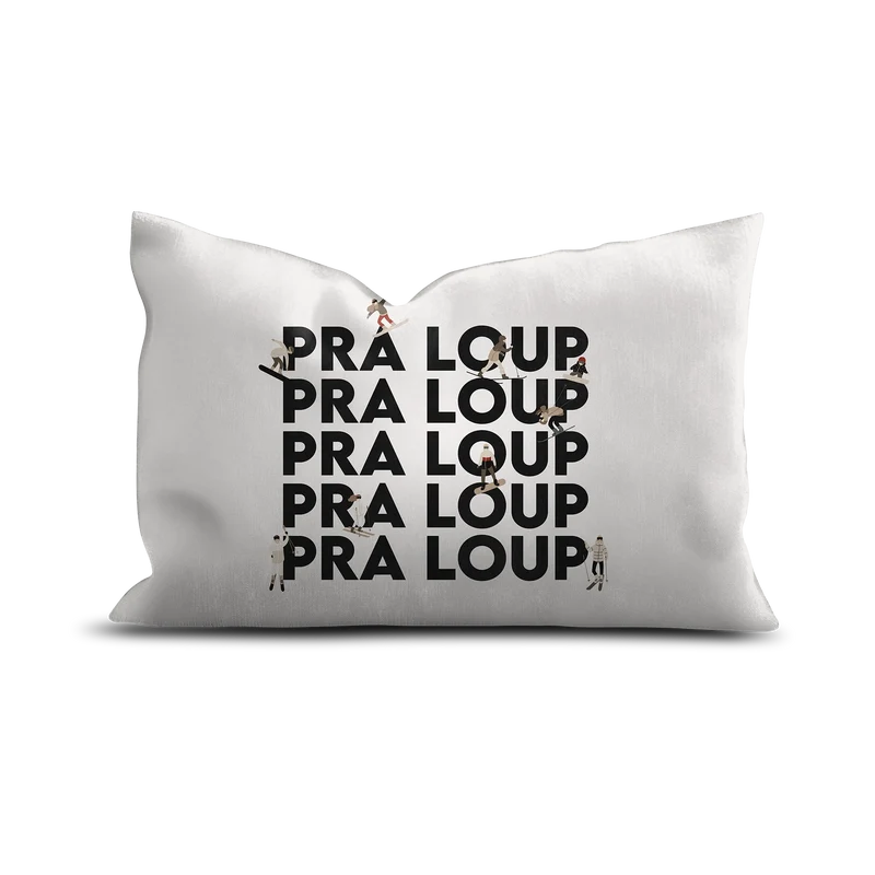 Coussin Velours Personnalisé Montagne Talloires