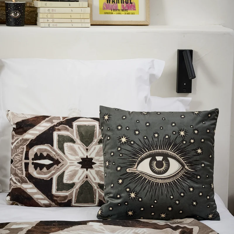 Coussin velours Camino de Fe