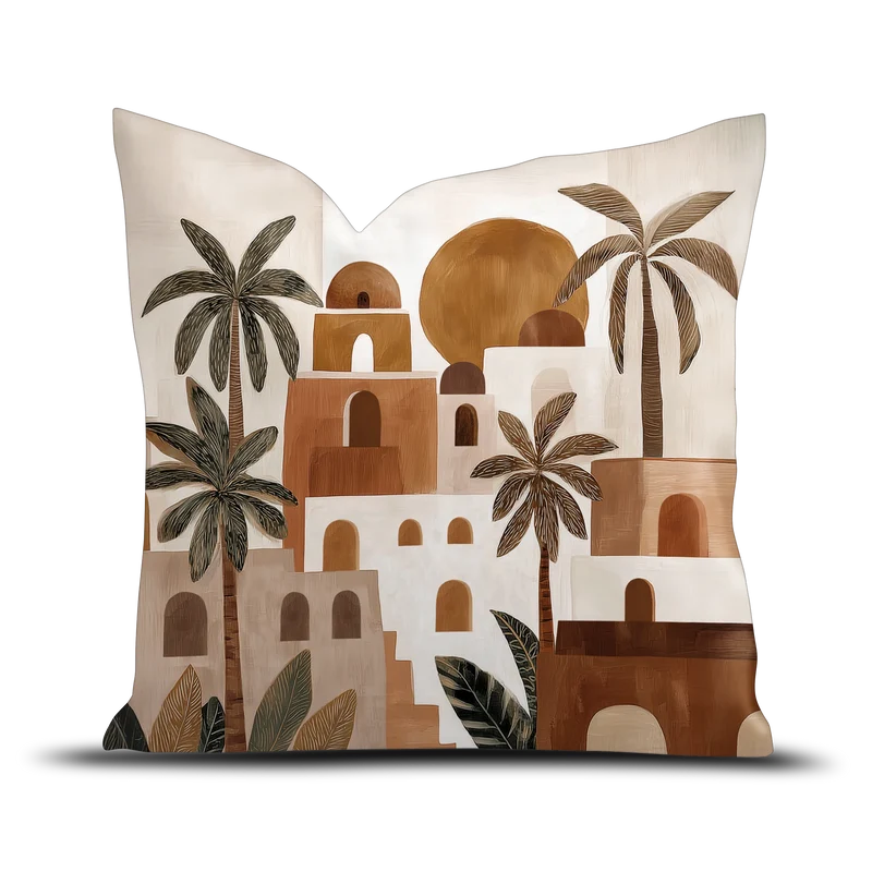 Coussin velours Kasba