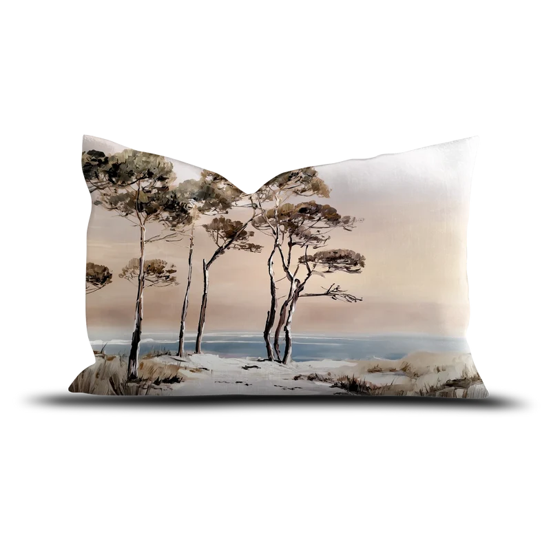 Coussin velours Kilosa