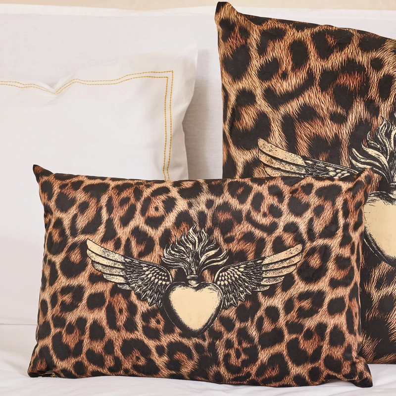 Coussin velours Corazon de Lima