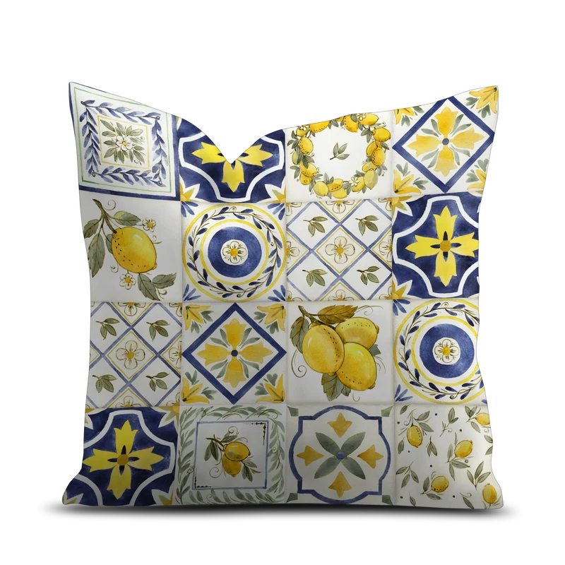 Coussin extérieur Zelige