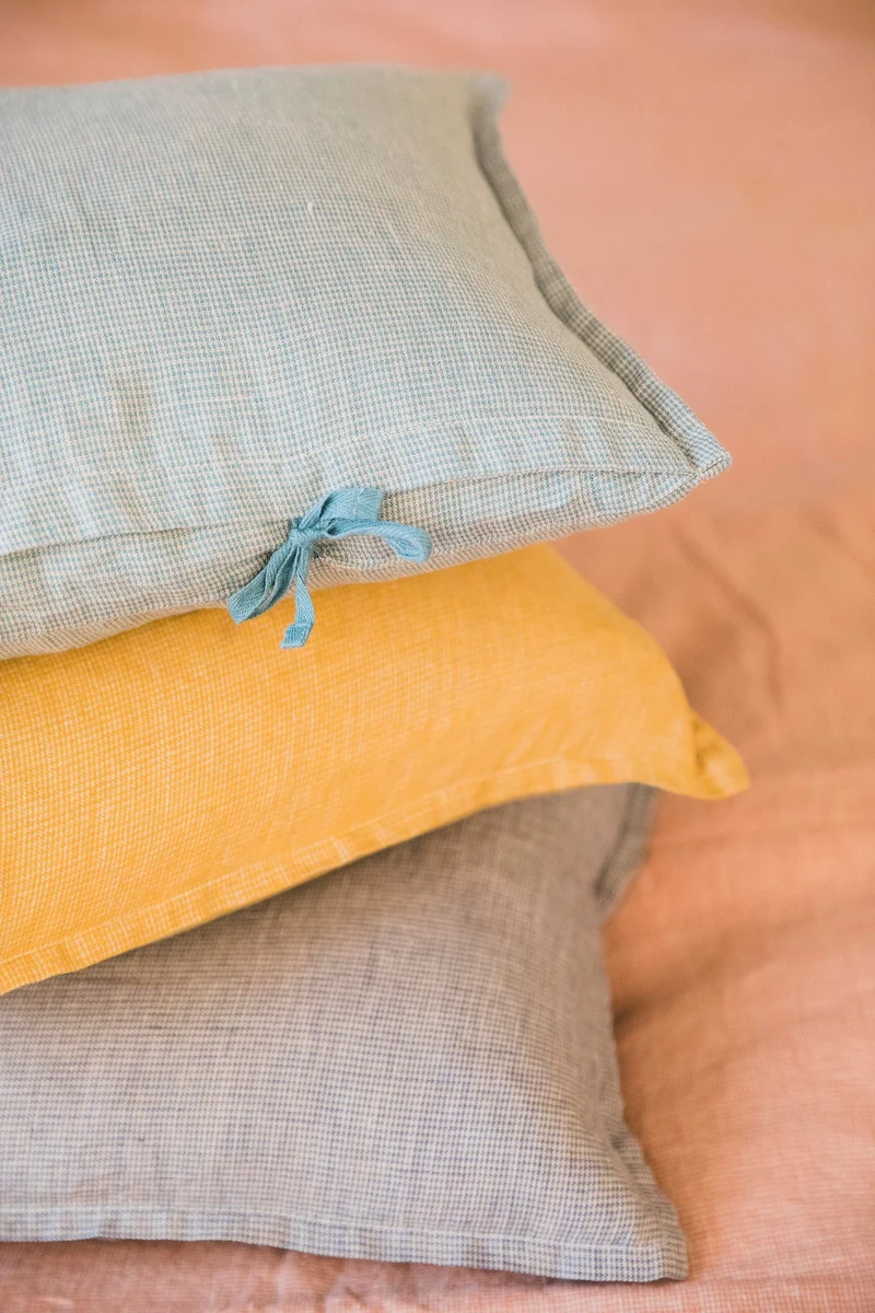 Petite housse de coussin Fil à fil