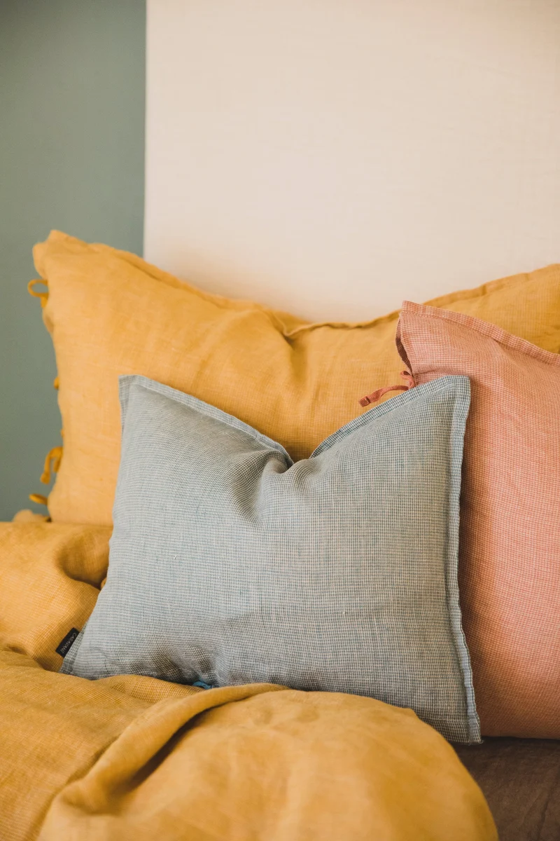 Petite housse de coussin Fil à fil