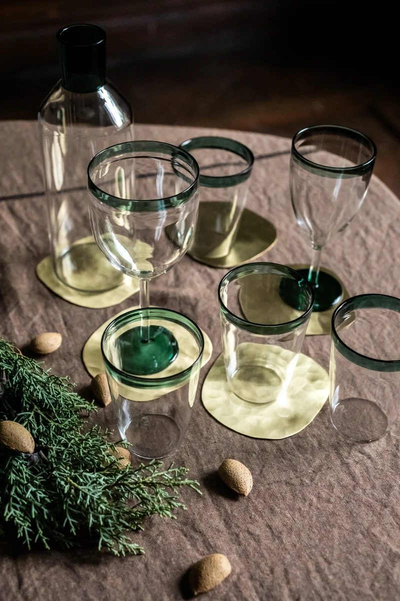 Lot de 4 dessous de verre Ema