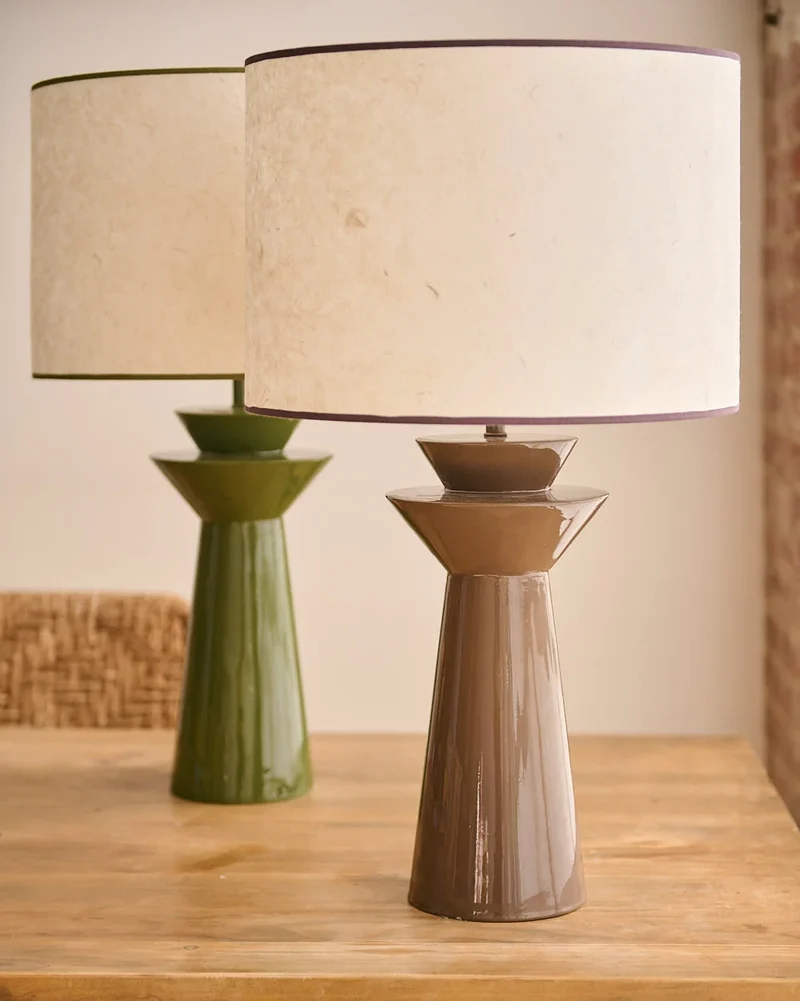 Lampe à poser Leo Rosha laqué