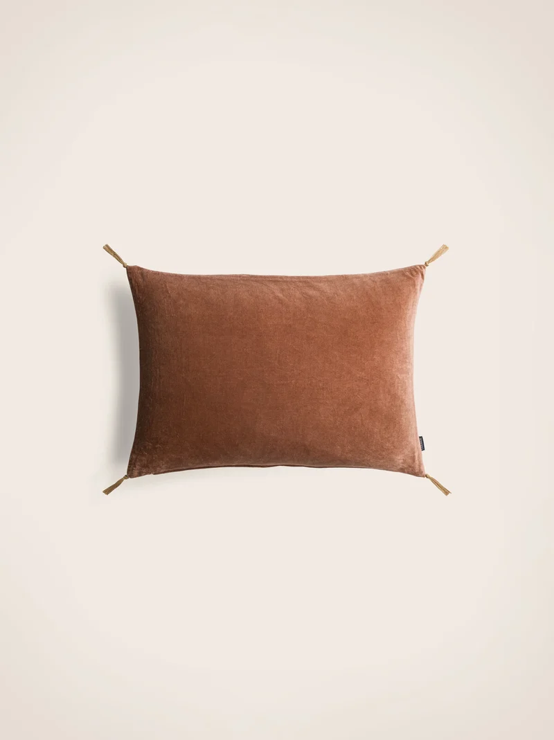 Housse de coussin Velours lavé