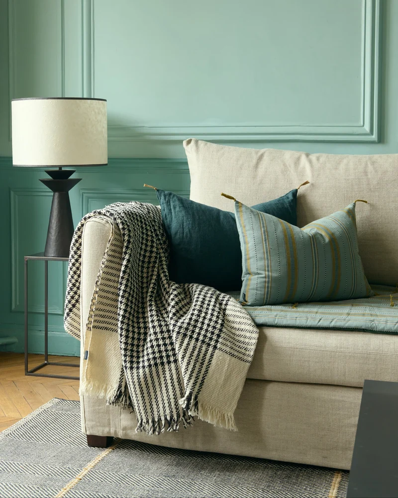 Housse de coussin Noely