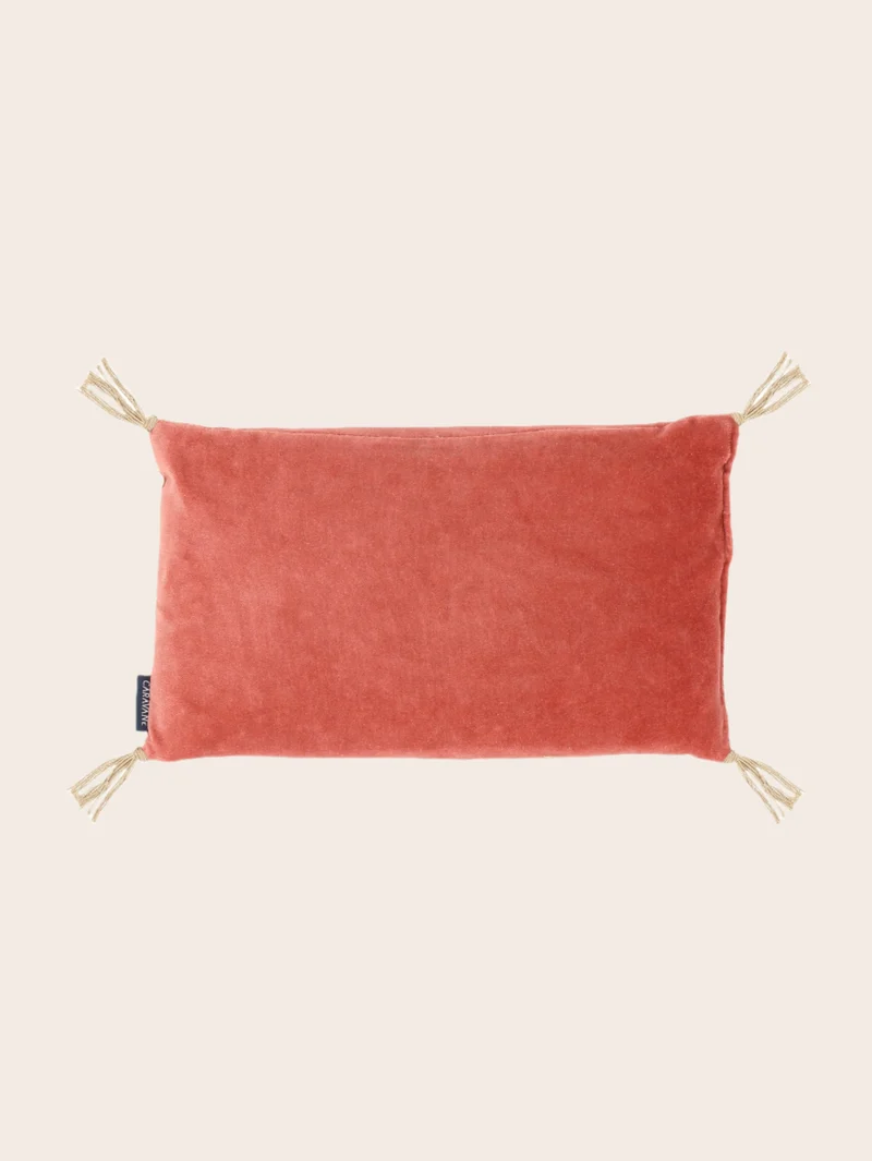 Noyaux de cerise velours lavé