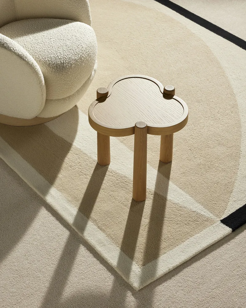 Abstract Rug - Linen