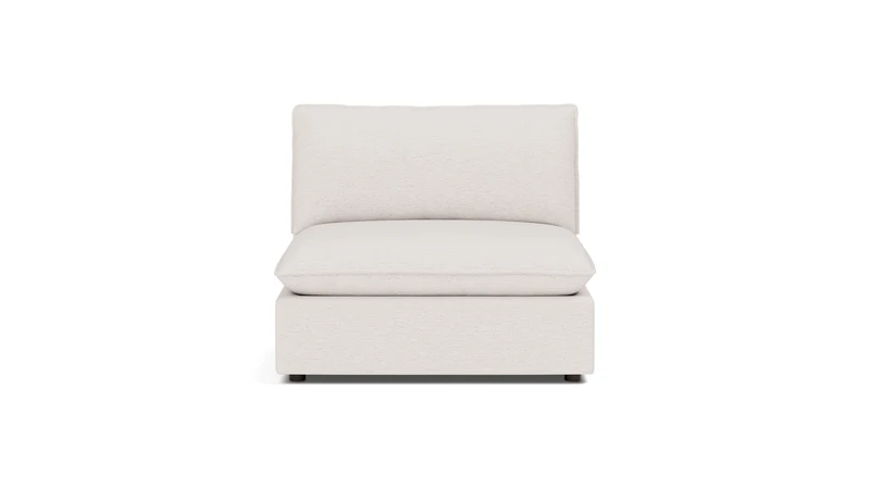 Chill Time Armless Chair, Nomad Snow
