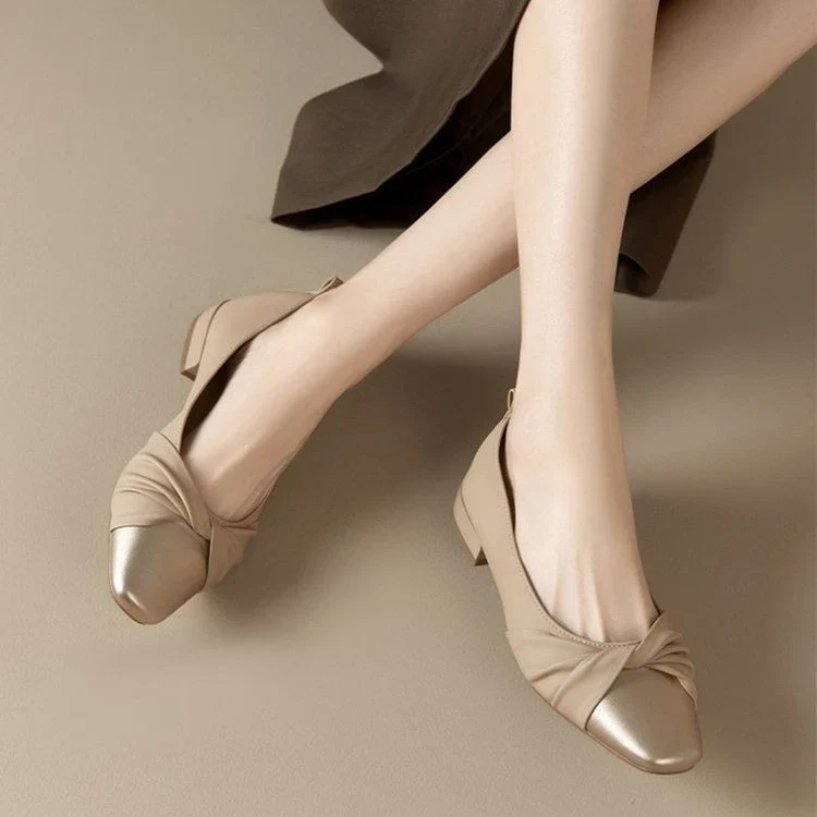 Ballerines "Classique" en Similicuir – Bout Rond et Confort Optimal