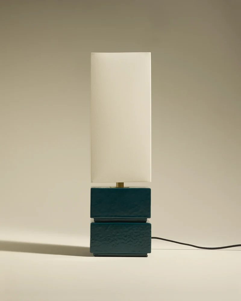 Tower Lamp - Sarah Blue