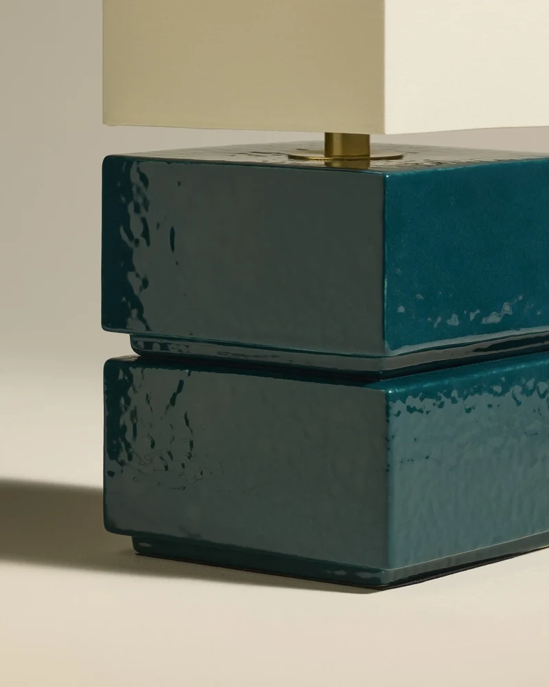 Tower Lamp - Sarah Blue