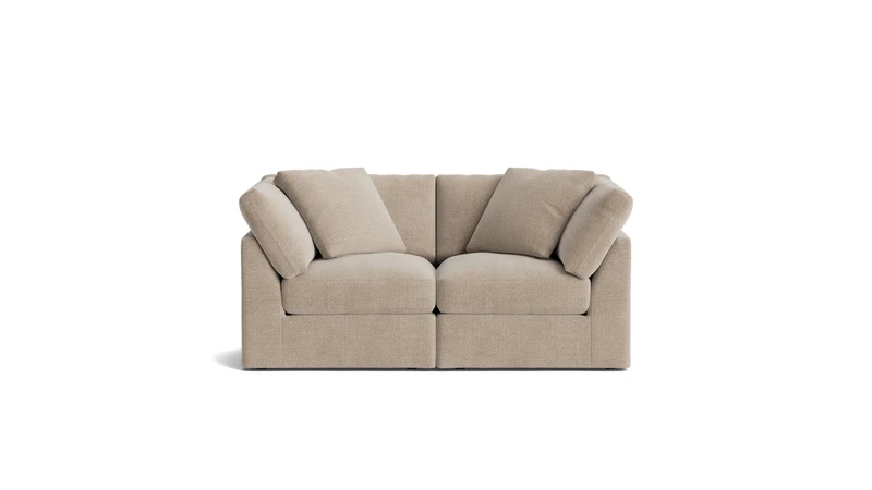 Get Together™ 2-Piece Modular Sofa, Standard, Champagne