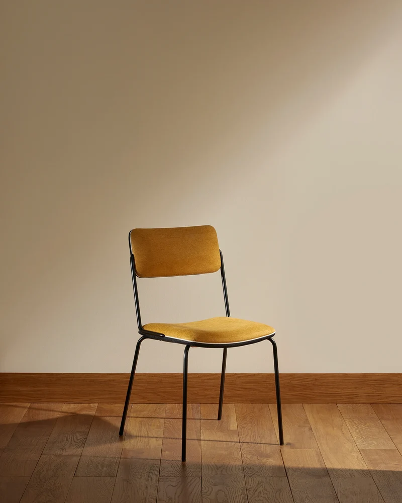 Double Game Chair - Black / Ochre