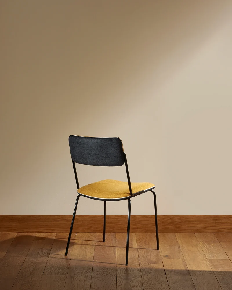 Double Game Chair - Black / Ochre