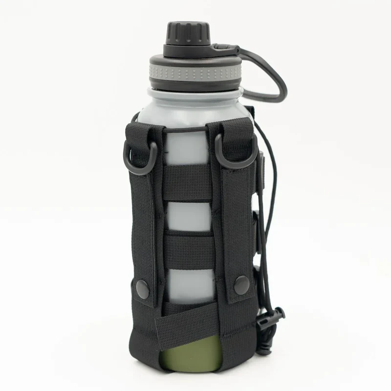 Steel Water Bottle Holster/Carrier, Nylon Webbing