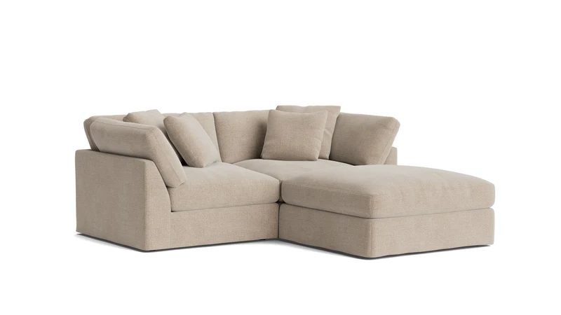 Get Together™ 3-Piece Modular Sectional, Large, Champagne