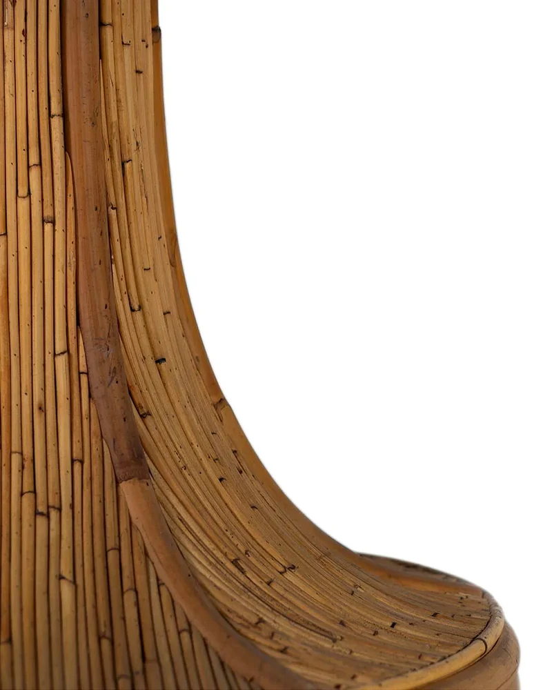 Riviera Table - Natural / White Marble