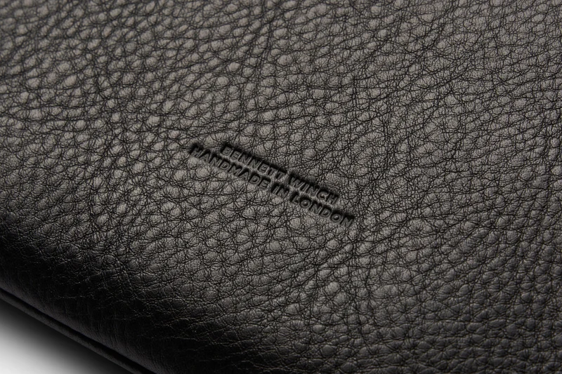 Flight Folio XL - Black Leather