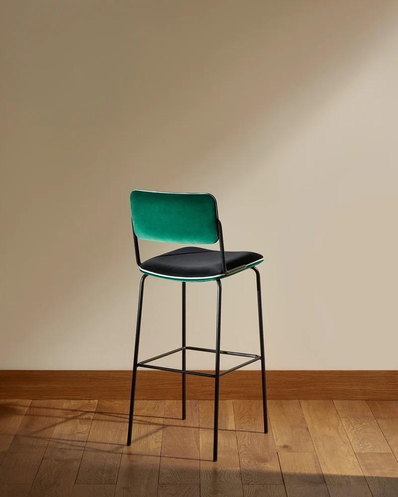 Double Jeu Bar Chair - Green