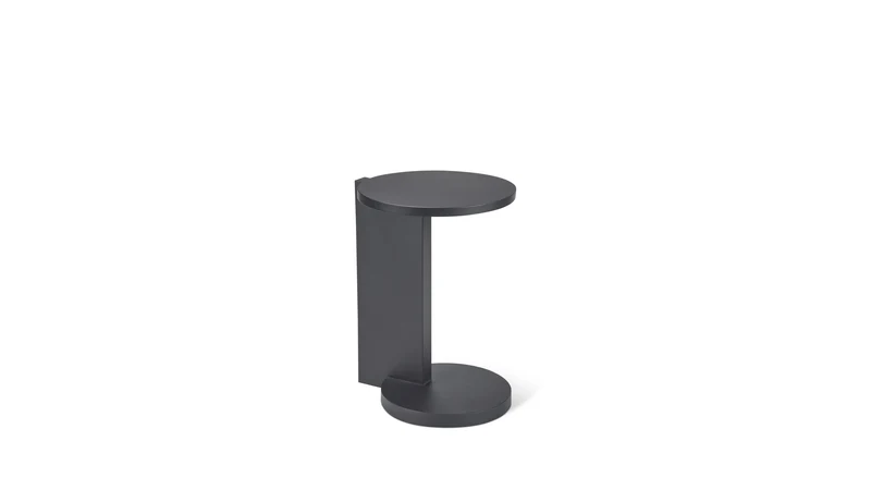 By Your Side Outdoor Table, Black Metal