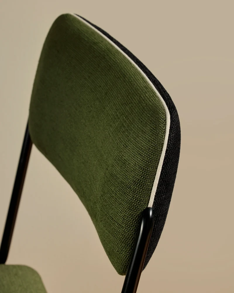 Double Game Chair - Black / Green