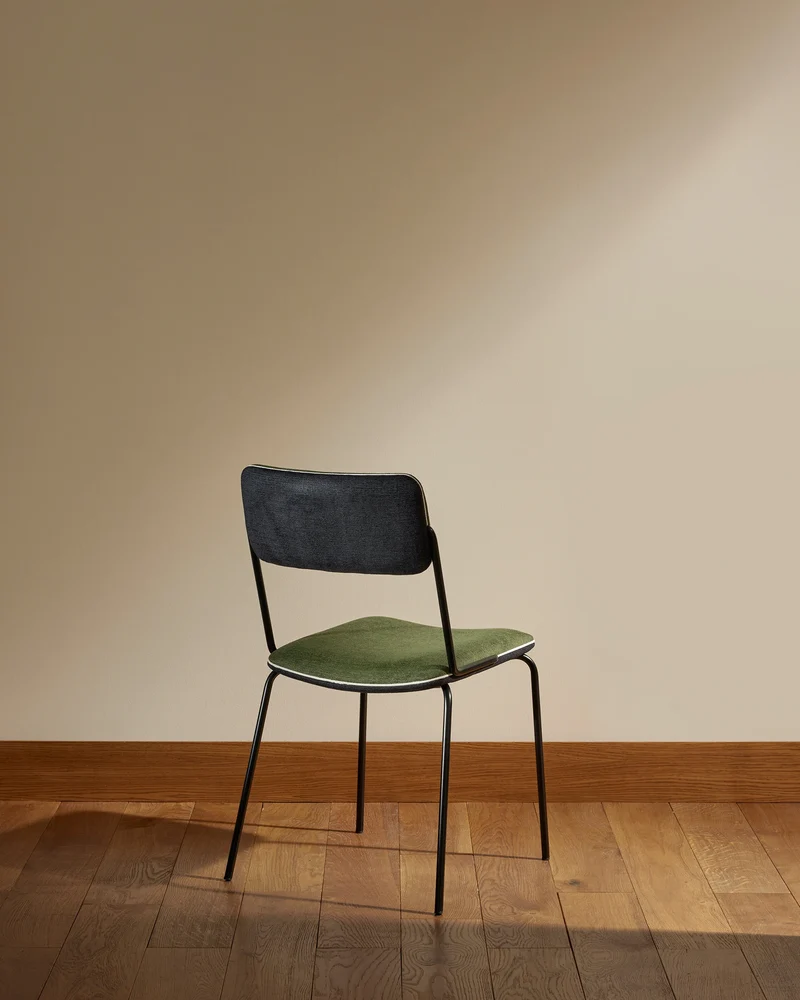 Double Game Chair - Black / Green
