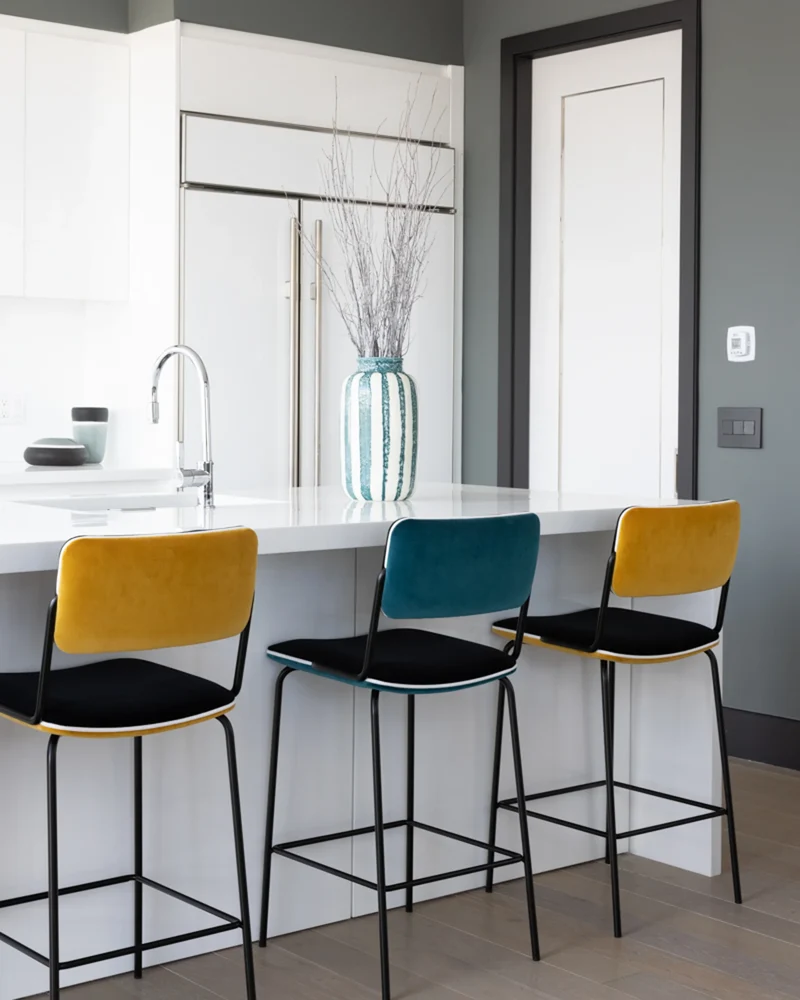 Double Game Island Chair - Ochre