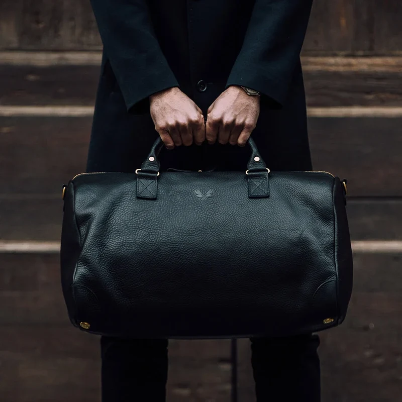 Leather Commuter - Black