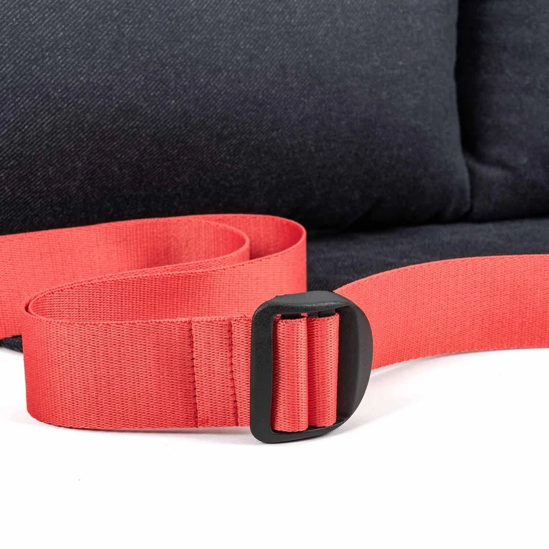 Coussin d'allaitement sangle corail · DUOH