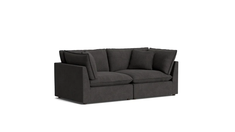Chill Time 2-Piece Modular Sofa, Dark Shadow
