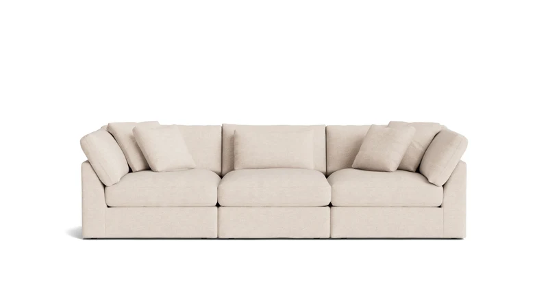 Get Together™ 3-Piece Modular Sofa, Large, Sunbeam